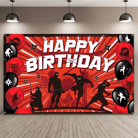 Amazon.com: Ninja Warrior Birthday Party Supplies